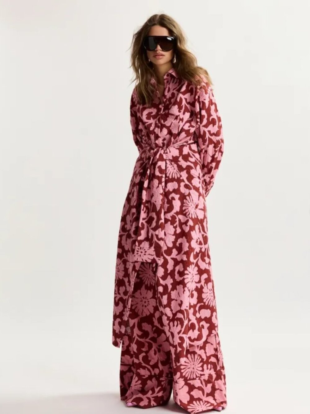 Jameela Cotton Shirt Dress with Faux Sleeve Detailing by Essentiel Antwerp